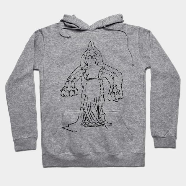 Davis Flatwoods Monster CTD1 b Hoodie by AWSchmit